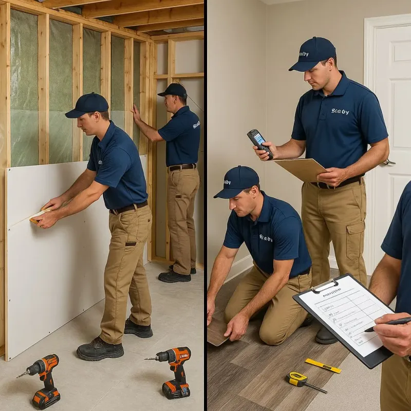 Repairs and Reconstruction process in Dundee, OR